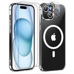 ⭐️3/$25⭐️ MagSafe Phone Case For iPhone 15 6.1” Anti-Yellowing Slim